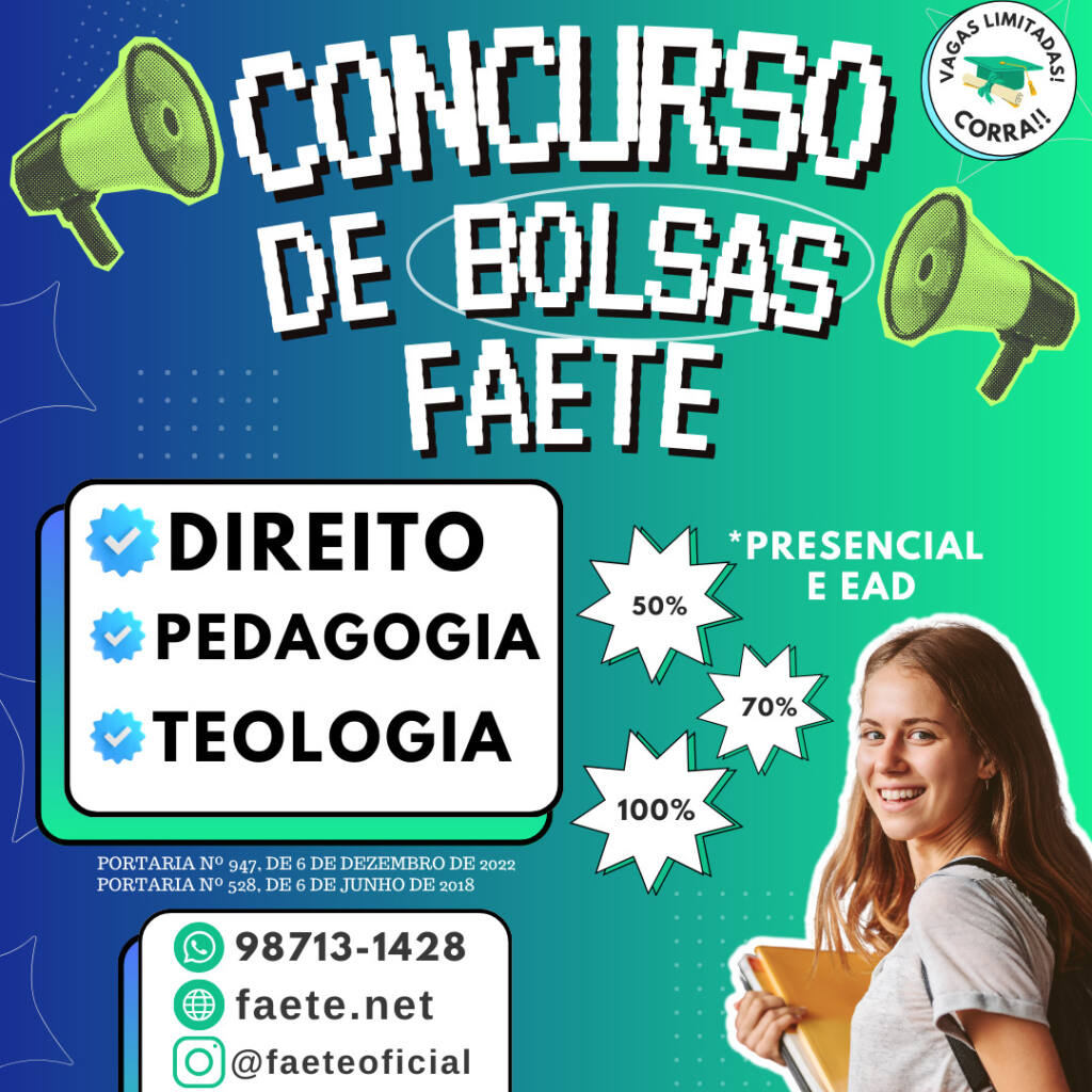 CONCURSO DE BOLSAS FAETE